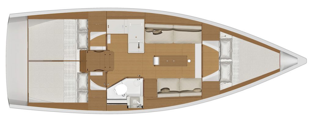 Dufour 360 for charter