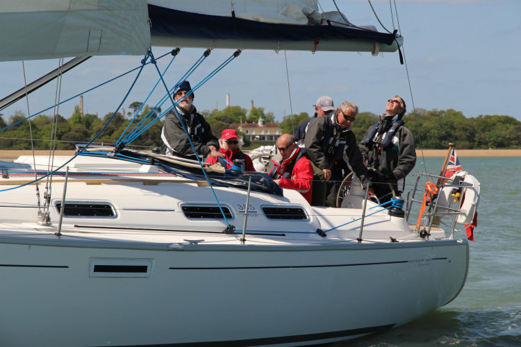 Solent Yacht Charter Crew Work
