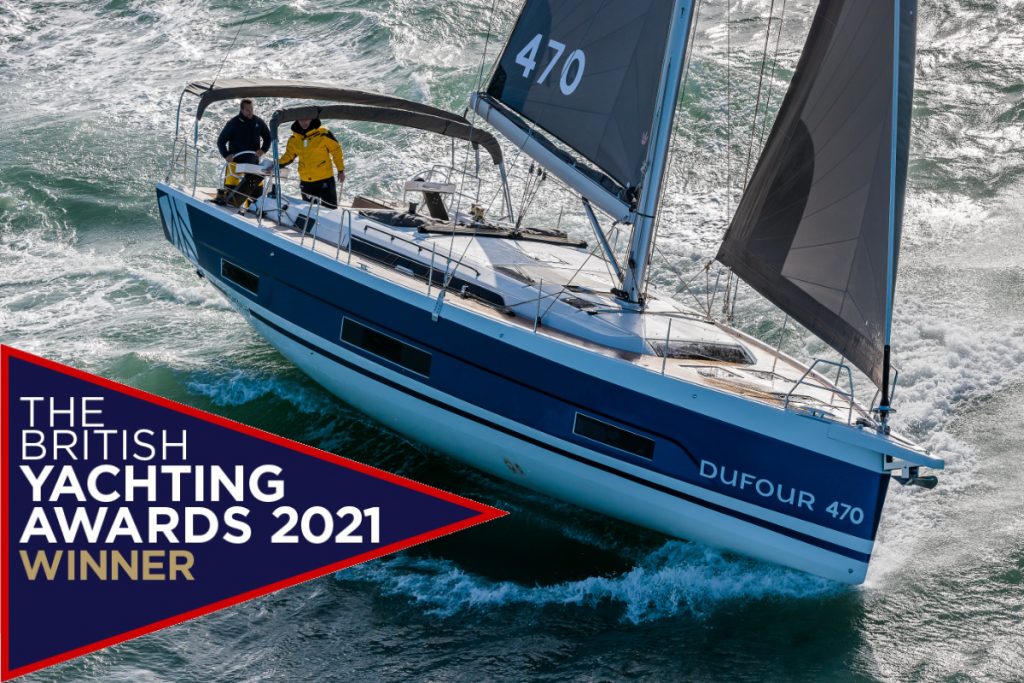 Dufour 470 announced as Cruising Yacht of the Year 2021
