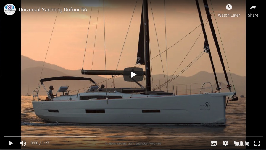 Dufour 56 video